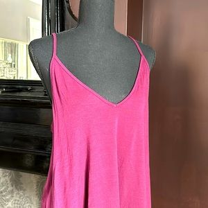 ATHLETA WOMENS MAROON TANK size M